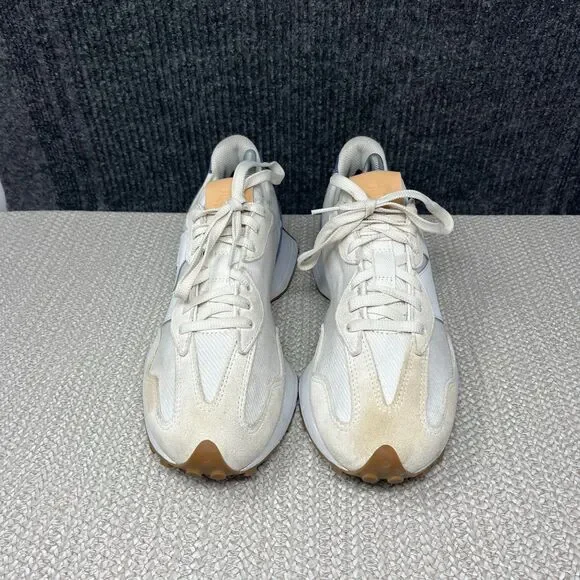 New Balance 327 Linen Dream State White Navy Ivory Shoes Mens 9.5 / 11W WS327RD - Picture 2 of 8